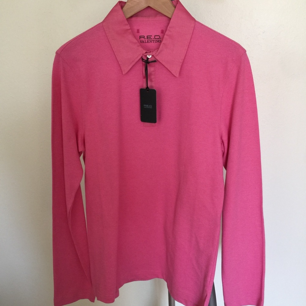 Valentino - RED  long sleeve sport shirt